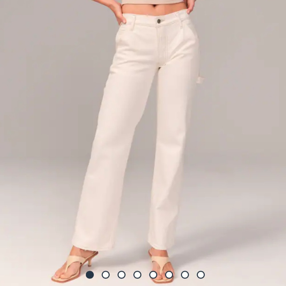 Abercrombie low rise women’s carpenter jeans